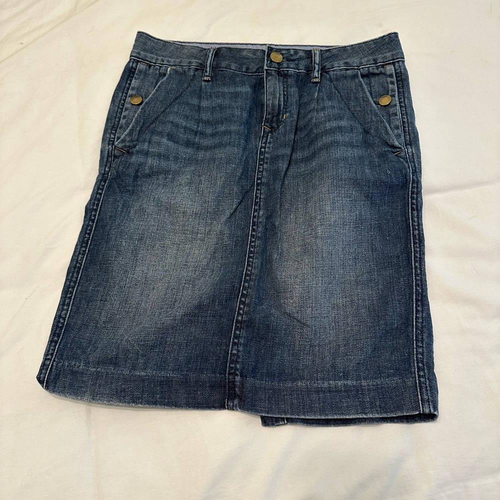 Gap Denim pencil skirt
